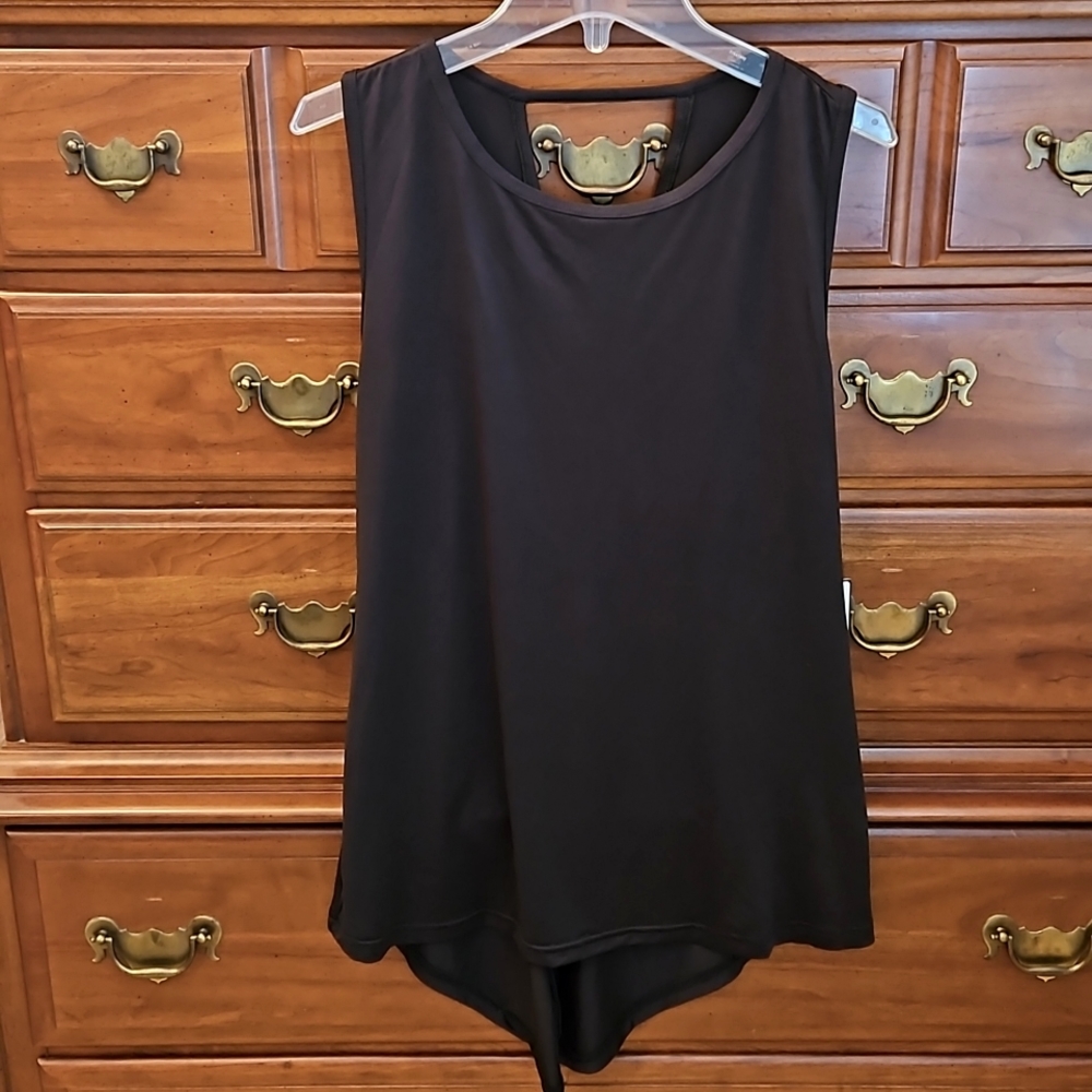 NWT Black Sleeveless Blouse